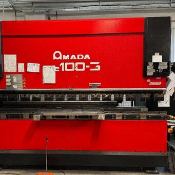 Second Hand AMADA HFE-100-3 Hydraulic press brake for sale | Asset-Trade