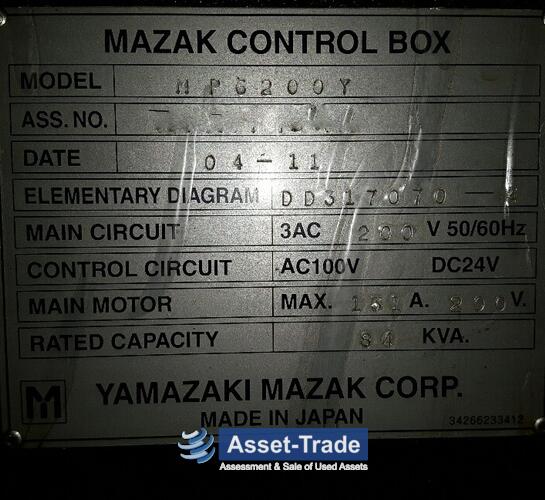 Used MAZAK Multiplex 6200Y CNC lathe for Sale 6 | Asset-Trade