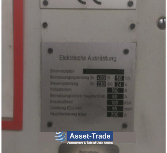 Gebrauchte BURKHARDT & WEBER MC 120 Horizontal-BAZ 7 | Asset-Trade