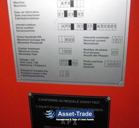 Used AMADA - APX 8025 press brake | Asset-Trade