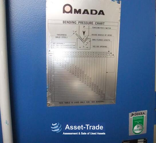 Second Hand AMADA Fine Alpha Bender 80D for Sale | Asset-Trade
