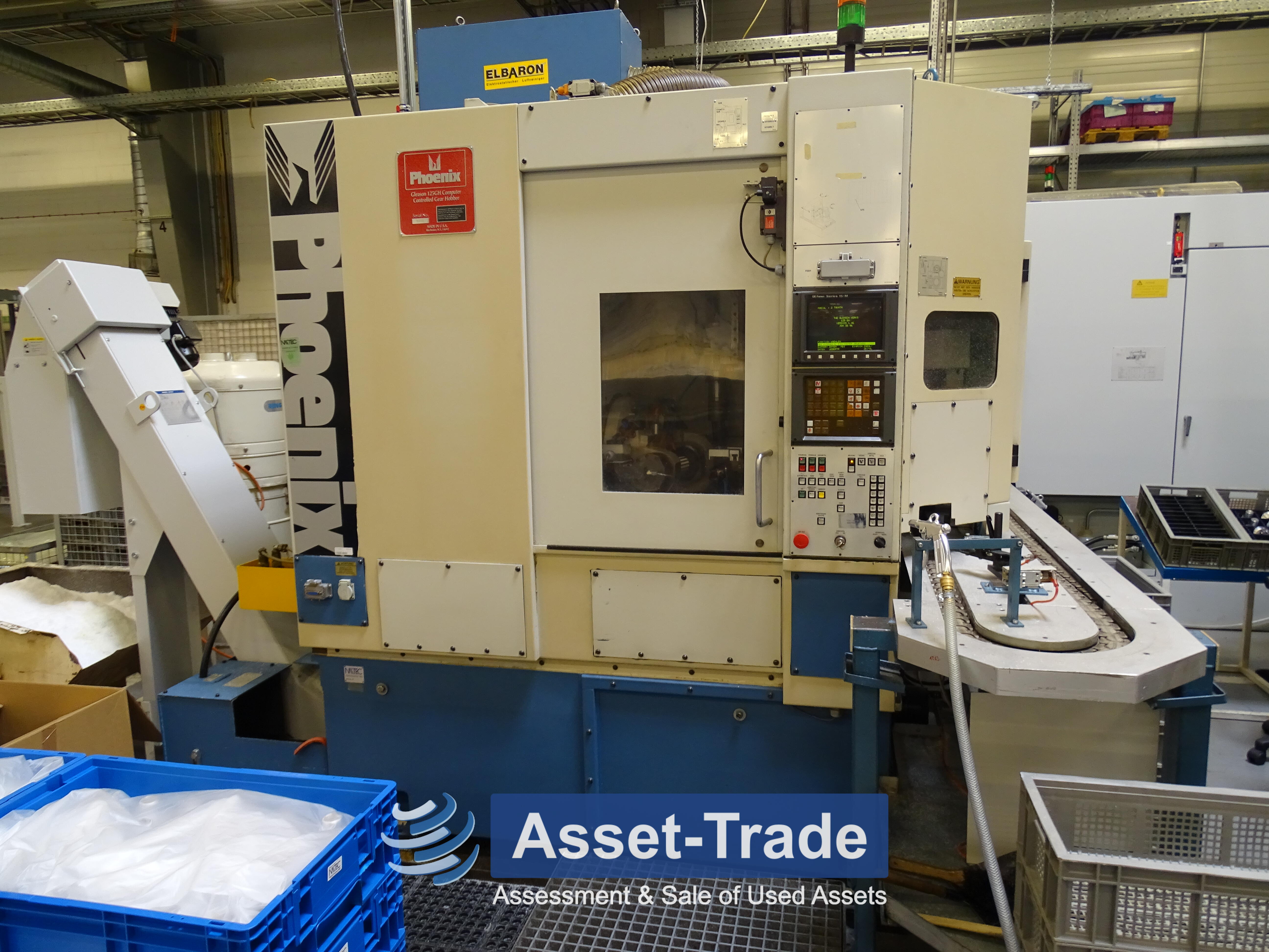 Used Gleason Phoenix 125 Gh Gear Hobber For Sale