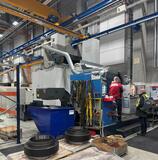 Second Hand YOU JI VTL-2500 ATC + C  - CNC Carousel lathe for Sale cheep