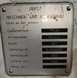 Preiswerte DORST TPA 30 Hydraulische Pulverpresse kaufen | Asset-Trade