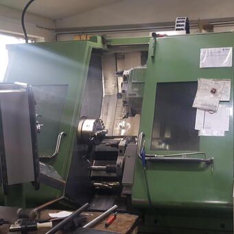 Second Hand MAX MUELLER-MD 7 iT / 4A CNC heavy duty lathe | Asset-Trade
