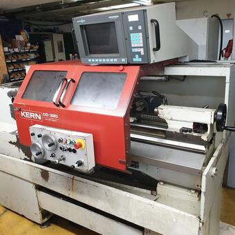 Second hand DMT KERN CD 320 cycle lathe for sale cheap | Asset-Trade