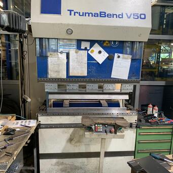 Second Hand TRUMPF TrumaBend V50 - CNC press brake for sale cheap | Asset-Trade