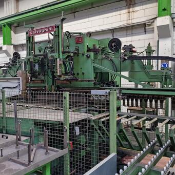 Second Hand SALVAGNINI S4 + P4-2420 Panel Bender with Punching line for sale