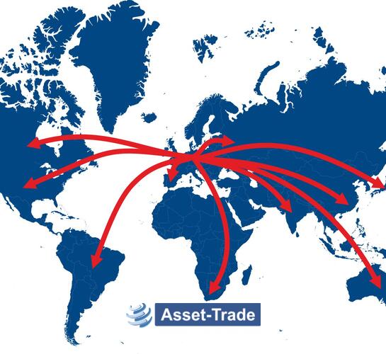 Wir versenden Ihre gebrauchte Maschine in alle Länder | Asset-Trade