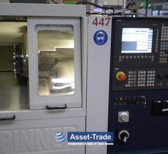 SPINNER SP-CNC - Machining envelope, main spindle and chuck