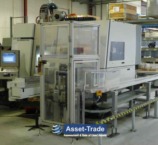 DMG GILDEMEISTER CTV 250 Linear-R - Dreharbeitsraum, Hauptspindel und Spannfutter