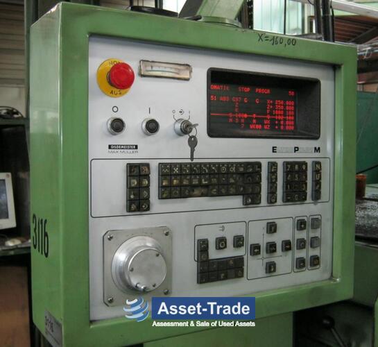DMG GILDEMEISTER Max Mueller MD 5 S - CNC-Steuerung und Bedienfeld