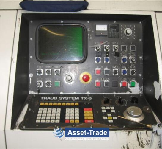 TRAUB TNA 480 - Machining envelope, main spindle and chuck