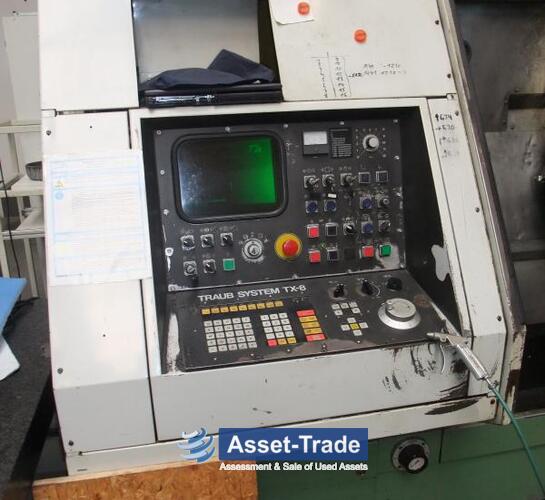 TRAUB TNA 480 - Manufacturer nameplate Built 1983, serial plate and CE certification