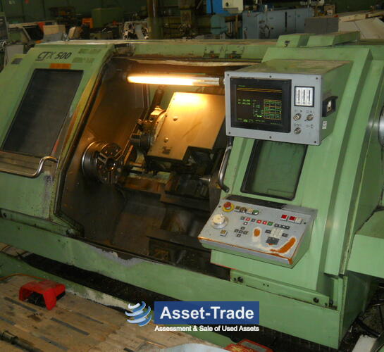 DMG GILDEMEISTER CTX 500 V3 - CNC-Steuerung und Bedienfeld