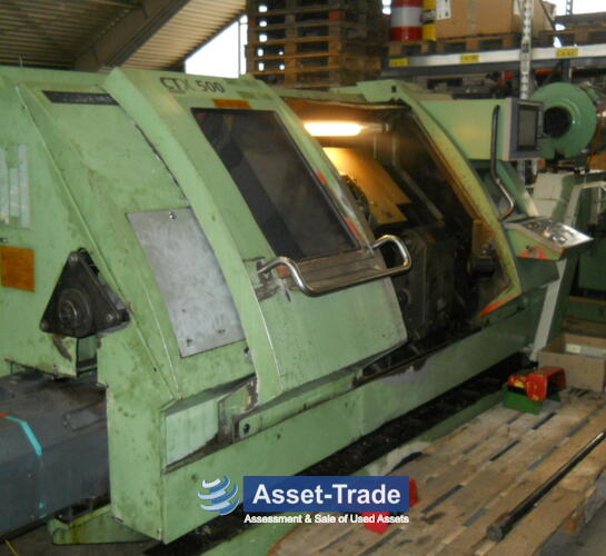 DMG GILDEMEISTER CTX 500 V3 - Dreharbeitsraum, Hauptspindel und Spannfutter