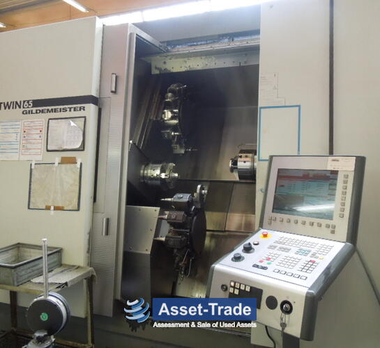 Used DMG GILDEMEISTER Twin 65 - Front view and machine overview
