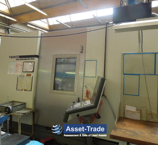 DMG GILDEMEISTER Twin 65 - CNC control unit and operator console and control console