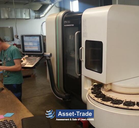 DMG GILDEMEISTER CTV 250 - CNC control unit and control console