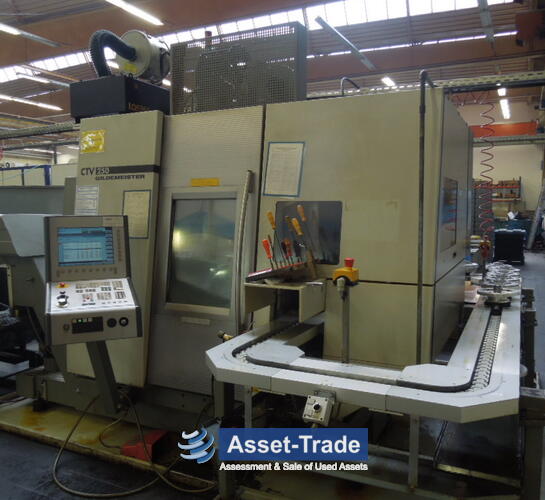DMG GILDEMEISTER CTV 250 V3 - CNC-Steuerung (SINUMERIK 840D) und Bedienfeld