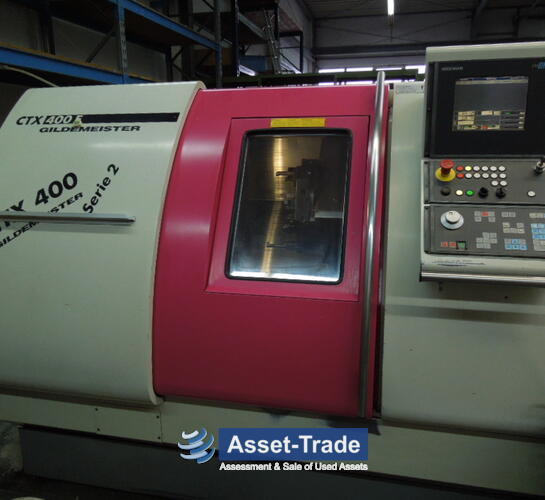Gebrauchte DMG GILDEMEISTER CTX 400 E Serie 2 V3 - Frontansicht und Maschinenübersicht
