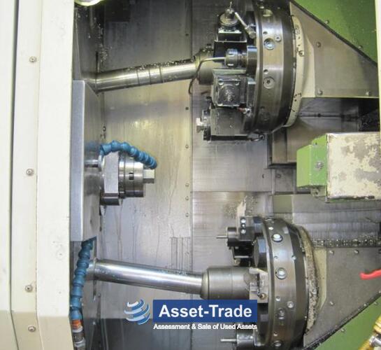 TRAUB TNS30/42 - Machining envelope, main spindle and chuck