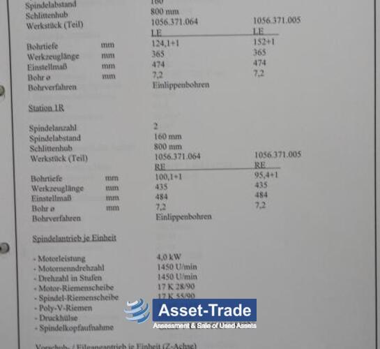 Perceuse de trous profonds TBT - MW 2 / 250-2-800 NC d'occasion