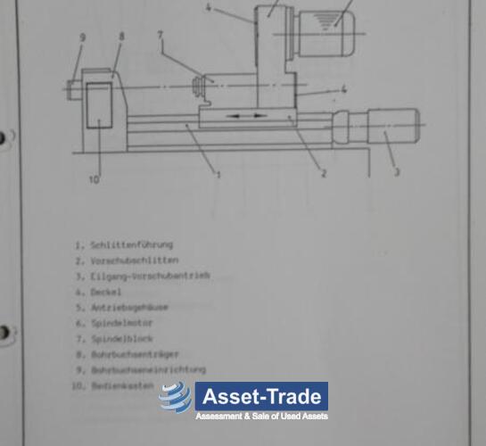 Gebrauchte TBT - MW 2/250-2-800 NC Tieflochbohrmaschine