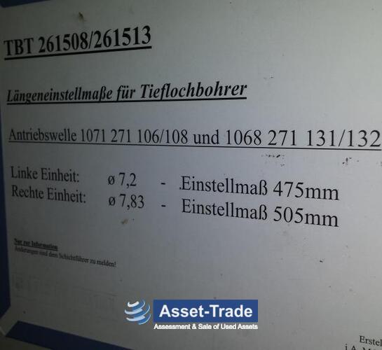 Gebrauchte TBT - MW 2/250-2-800 NC Tieflochbohrmaschine