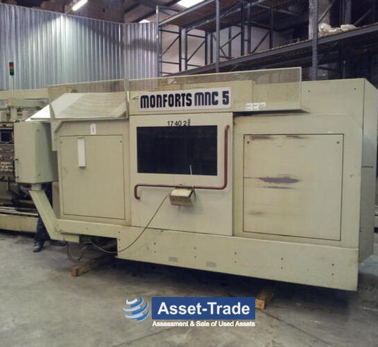 Used MONFORTS MNC 5 - Front view and machine overview