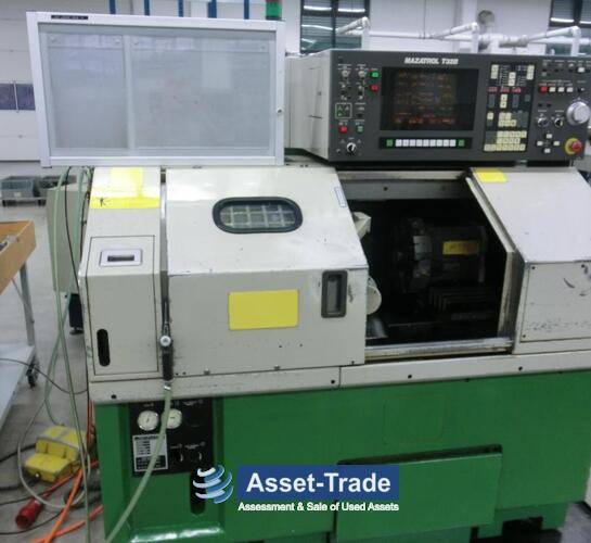 MAZAK Quick Turn 8N - CNC-Steuerung (Mazatrol T32) und Bedienfeld
