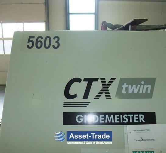 Used DMG GILDEMEISTER CTX TWIN - Front view and machine overview
