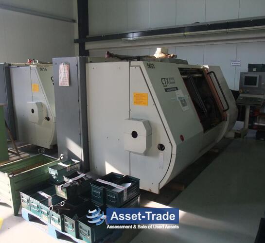 DMG GILDEMEISTER CTX TWIN - CNC control unit (HEIDENHAIN) and control console