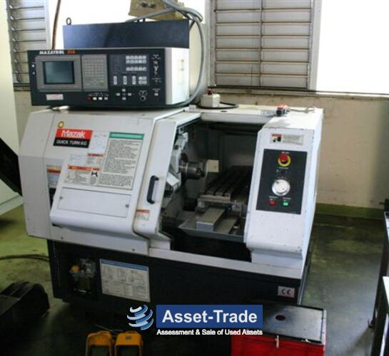 Used MAZAK QUICKTURN 6 G - Front view and machine overview