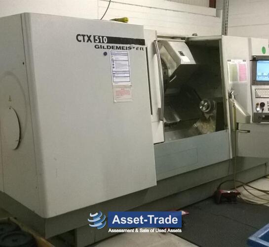 Gebrauchte DMG GILDEMEISTER CTX 510 - Frontansicht und Maschinenübersicht