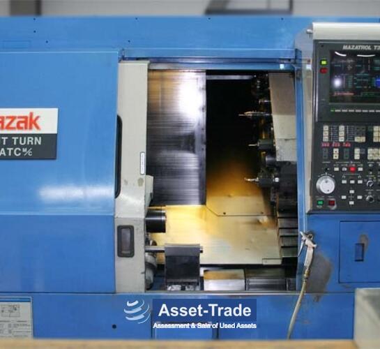 Gebrauchte MAZAK Slant Turn 20ATC T32-2 - Frontansicht und Maschinenübersicht