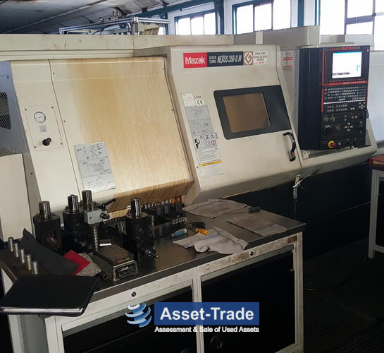 Used MAZAK QT NEXUS 350-ii M - Front view and machine overview