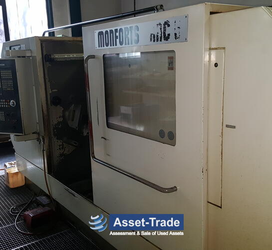 Used MONFORTS RNC 5 - Front view and machine overview