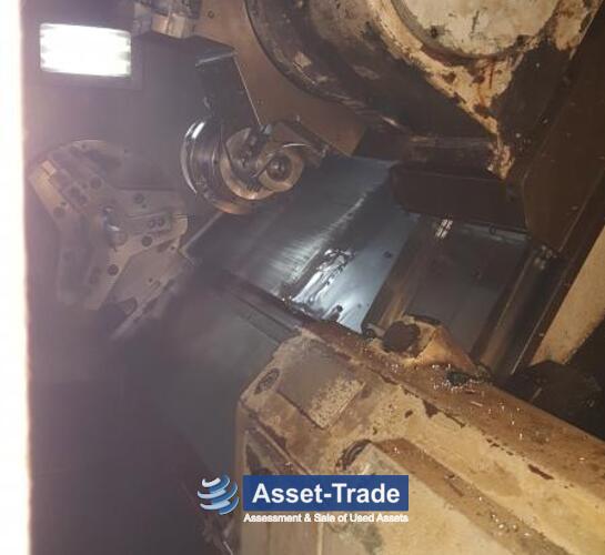 MAZAK Slant Turn 50NxU2000 - Werkzeugrevolver mit 15 Plätzen mit angetriebenen Werkzeugen