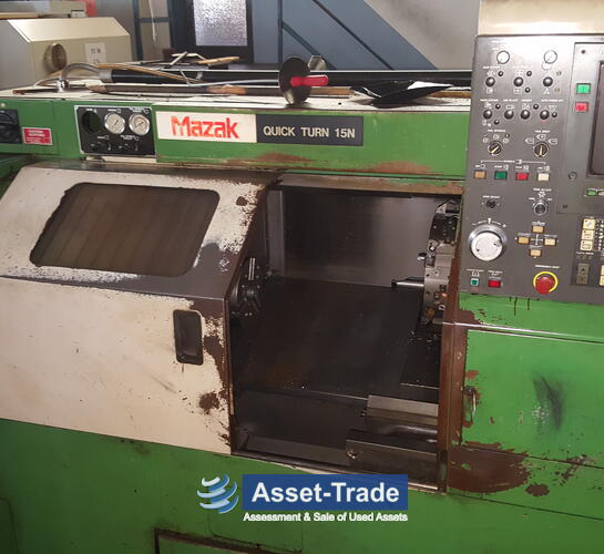 Used MAZAK Quick Turn 15N - Front view and machine overview