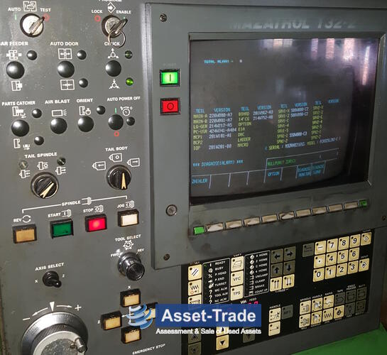MAZAK Quick Turn 15N - Machining envelope, main spindle and chuck