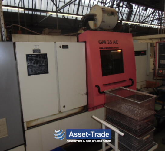 DMG GILDEMEISTER GM 35-6 - CNC control unit (SINUMERIK 840C) and control console