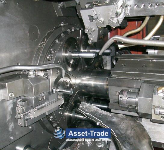DMG GILDEMEISTER GM 35-6 - Machining envelope, main spindle and chuck