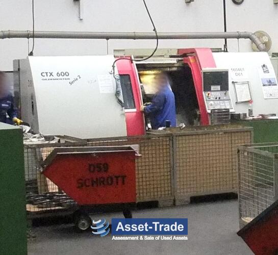 Used DMG GILDEMEISTER CTX  600 Serie 2 - Front view and machine overview