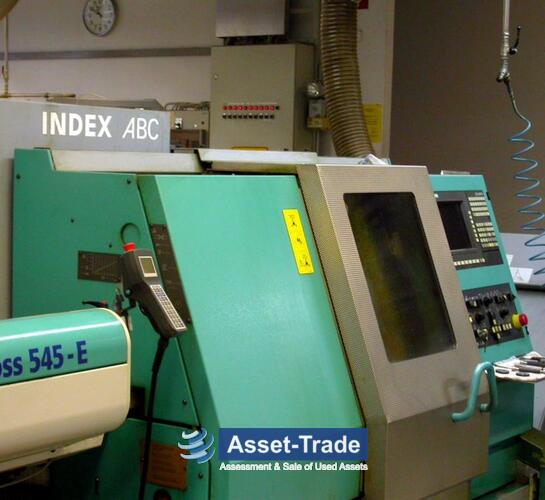 Index ABC - Dreharbeitsraum, Hauptspindel und Spannfutter