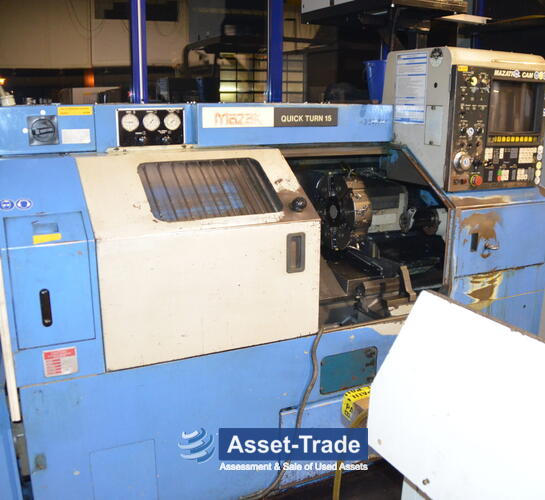 MAZAK QT 15 - CNC-Steuerung (Mazatrol T2) und Bedienfeld