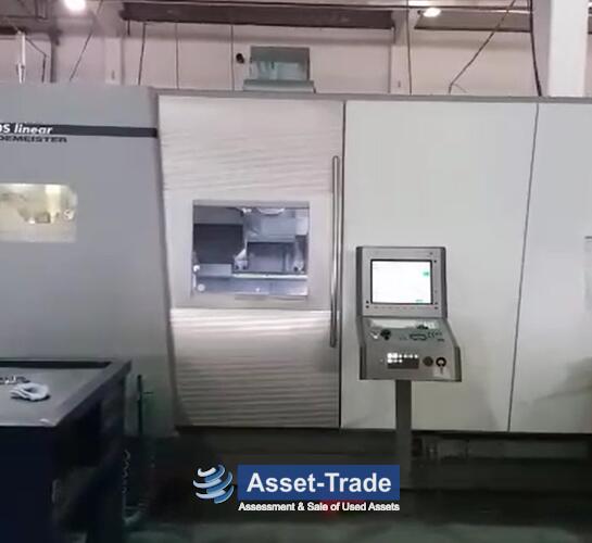 Gebrauchte DMG GILDEMEISTER GMX 250S Linear - Frontansicht und Maschinenübersicht