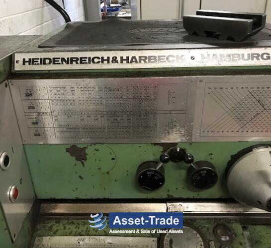 Gebrauchte VDF- HEIDENREICH & HARBECK V 3 Drehmaschine | Asset-Trade