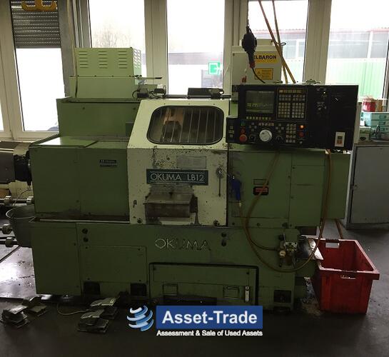 Segunda mano OKUMA Torno CNC LB12 barato de Asset-Trade comprar. Vendemos alta calidad OKUMA Máquina rotativa LB 12 de segunda mano con cargador de barras Sameca