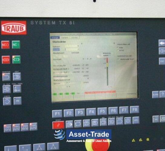 TRAUB TNL 26 - Manufacturer nameplate Built 2003, serial plate and CE certification